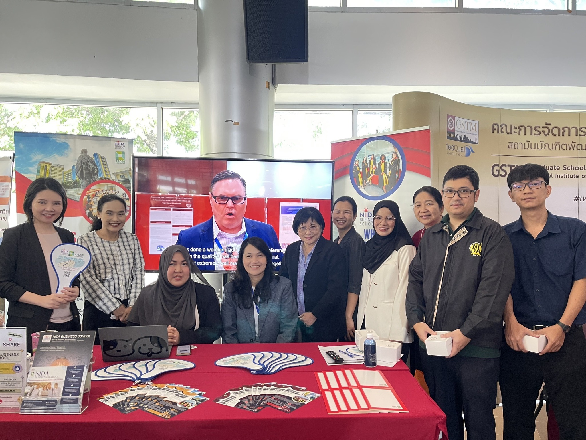 ภาพบรรยากาศ The 4th NIC-NIDA Conference, 2025 งานประชุมวิชาการระดับนานาชาติ และระดับชาติ สาขาบริหารธุรกิจ