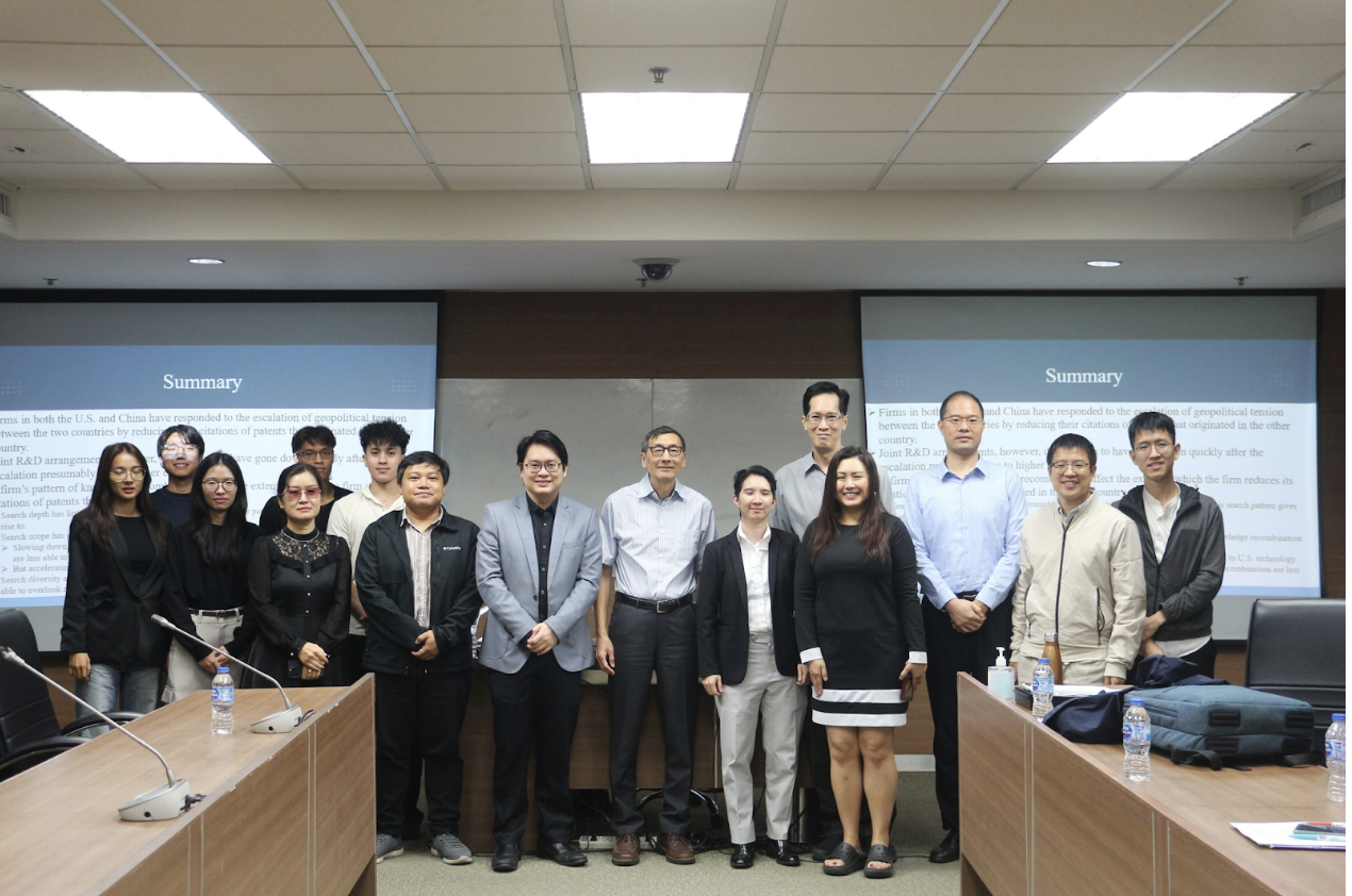 กองทุนปริญญาเอกจัดสัมมนา โดย Tailan Chi from University จาก University of Wisconsin-Milwaukee เมื่อวันที่วันที่ 21 พฤศจิกายน 2568 ที่ผ่านมา